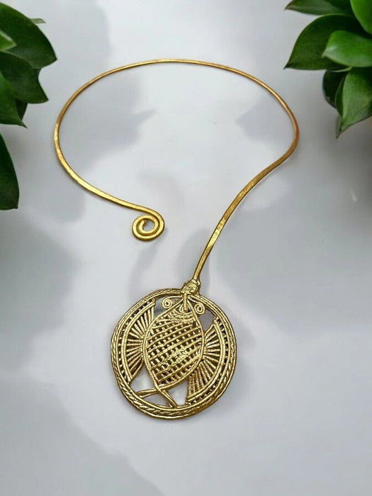 night-owl-asymmetric-brass-necklace