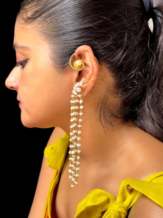 pearl-waterfall-brass-earcuffs