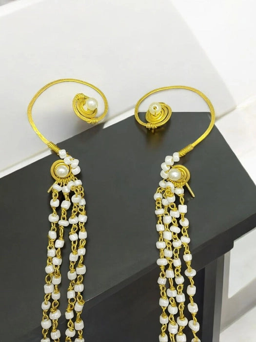 pearl-waterfall-brass-earcuffs