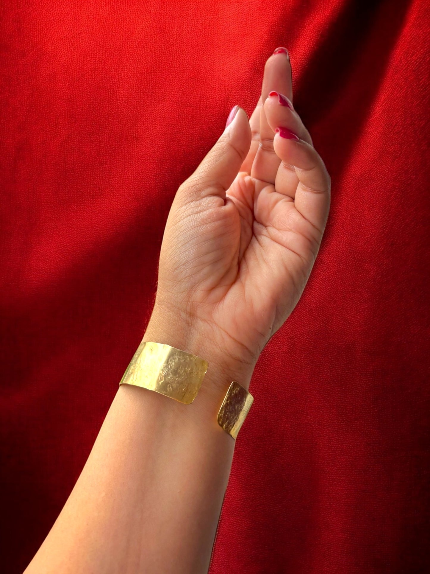 Minimalist Band Brass Bracelet