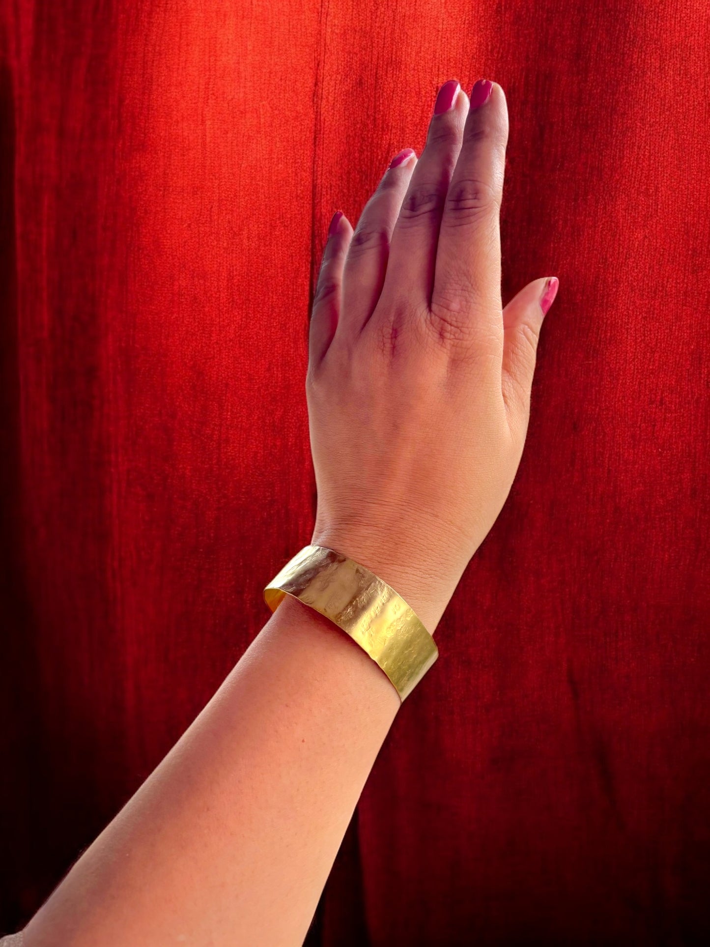 Minimalist Band Brass Bracelet