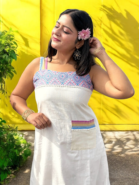 Pari Kerala Cotton A-line Dress