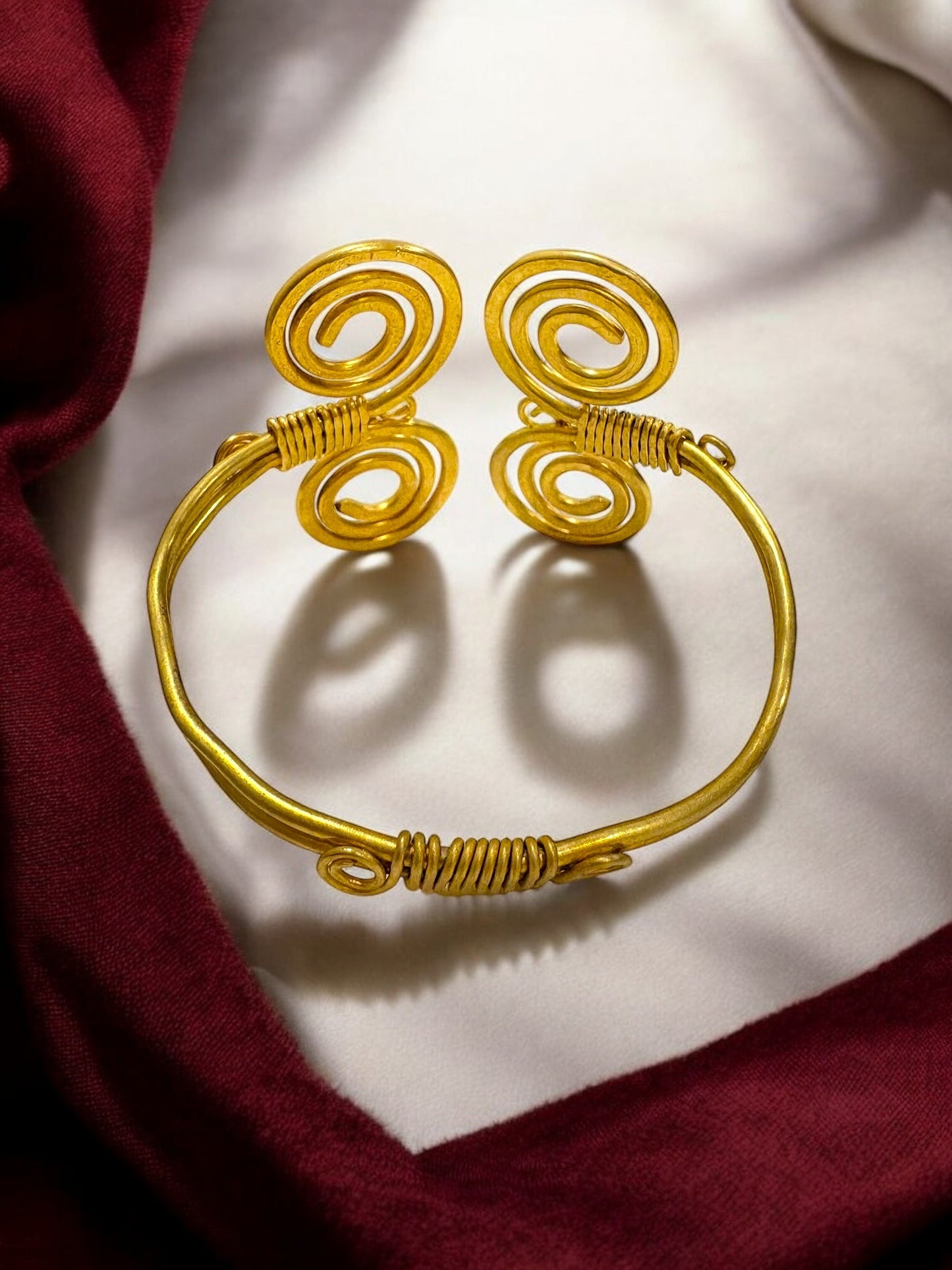 double-circle-brass-bracelet