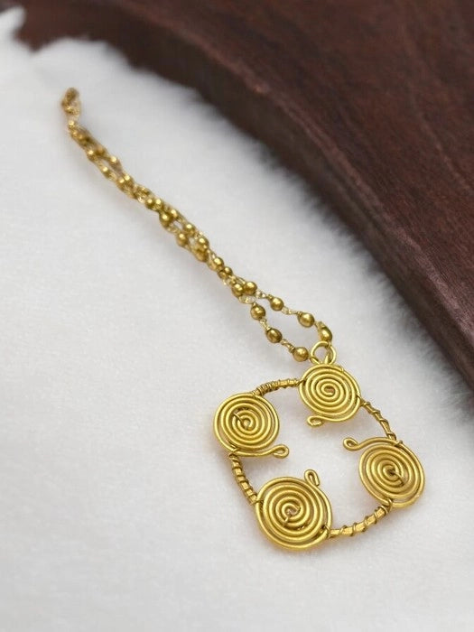 quadra-spiral-pendant-brass-necklace