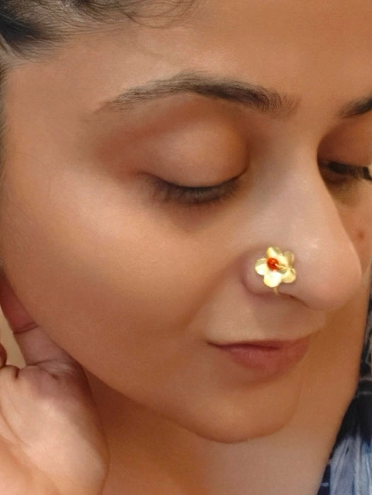 Stree No-Piercing Nose Pin Set (Set of 5)