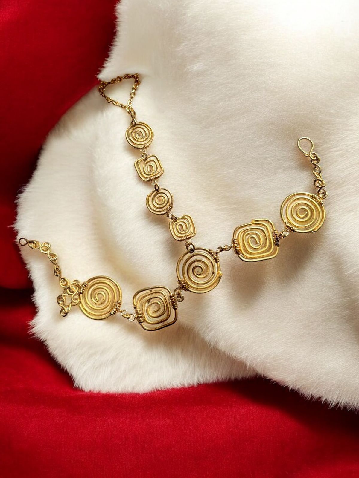 spiral-charms-brass-anklets