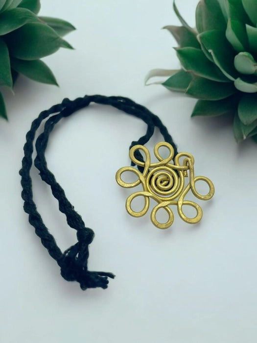 spiral-flower-brass-anklet-rakhi