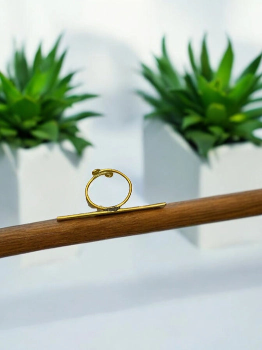 korean-line-brass-ring