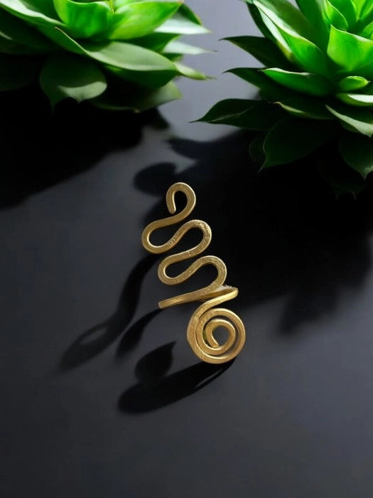 spiral-serpent-brass-ring