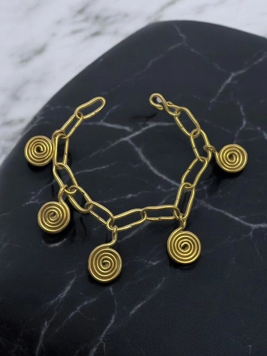 spiral-charms-brass-bracelet