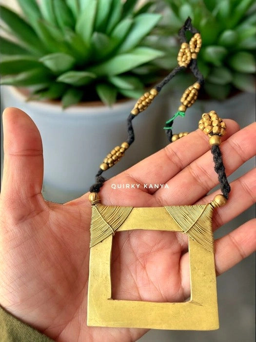 square-brass-beads-necklace