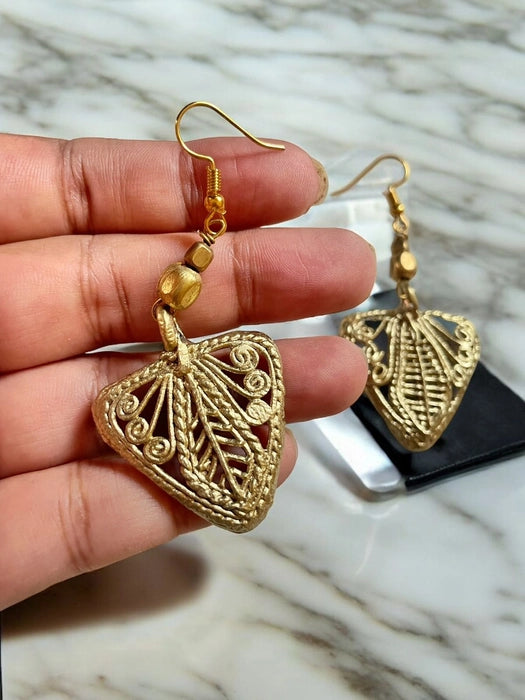 tridhara-dokra-brass-earrings