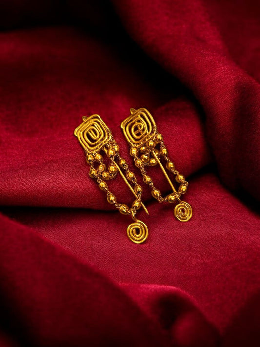 roma-chained-brass-earcuff-earrings