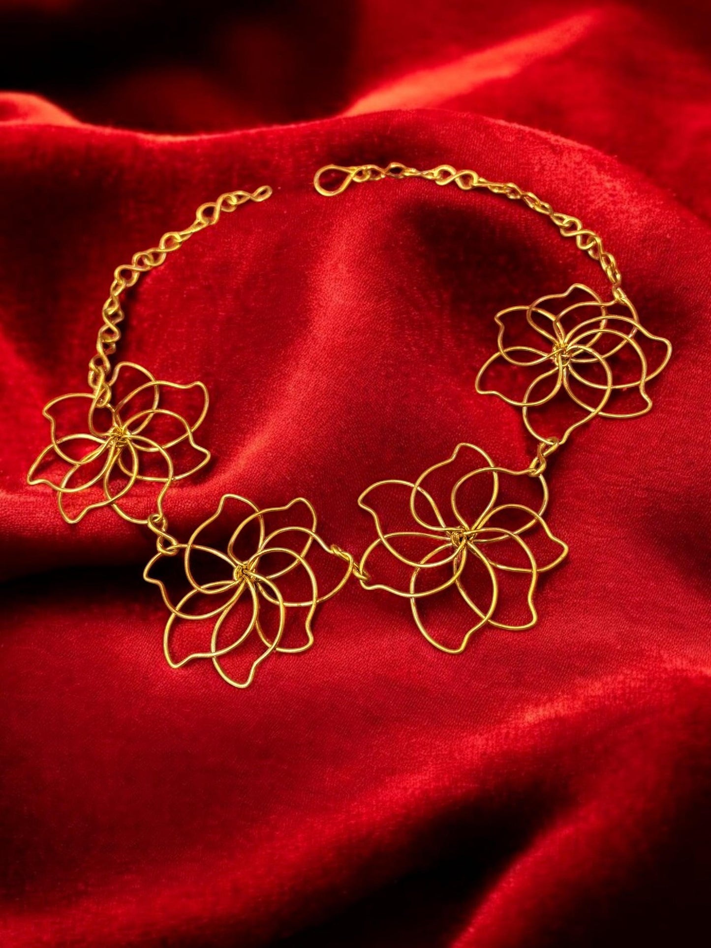 charki-flower-brass-necklace