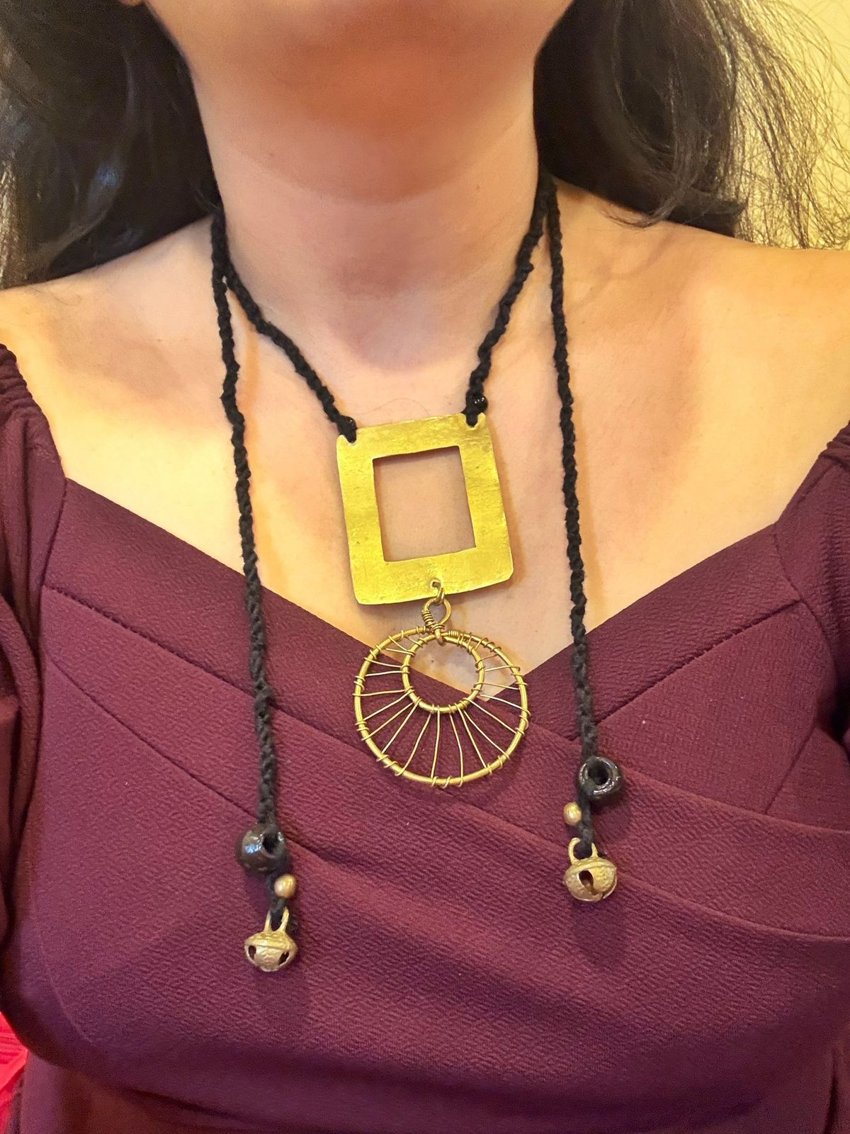 spiral-in-a-square-3-way-brass-necklace