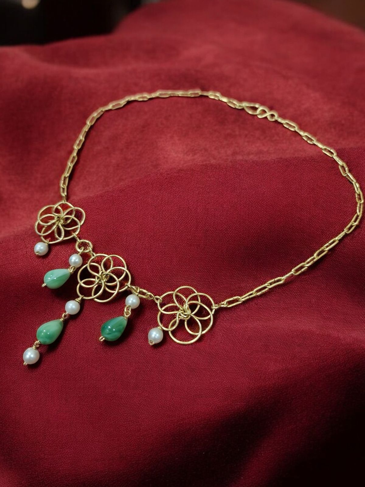 princess-jasmine-floral-brass-necklace