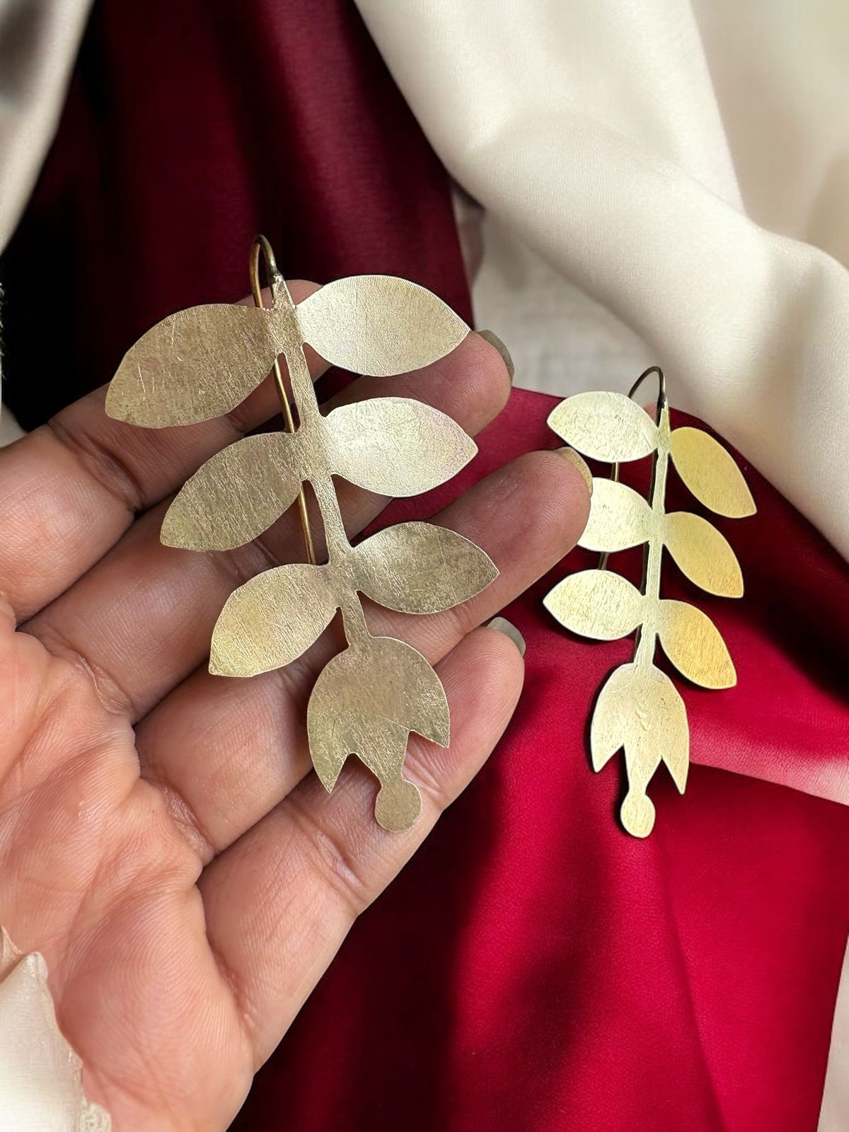 leaflet-sapling-brass-dangler-earrings