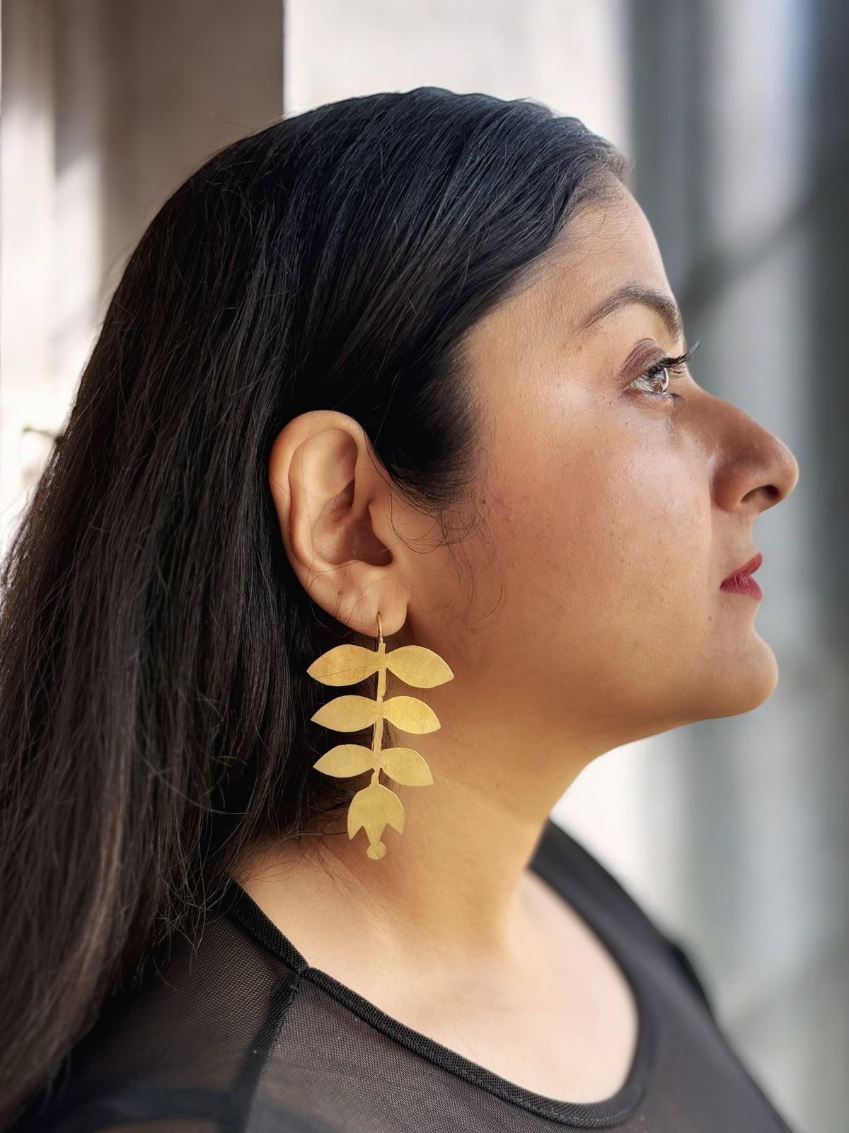 leaflet-sapling-brass-dangler-earrings