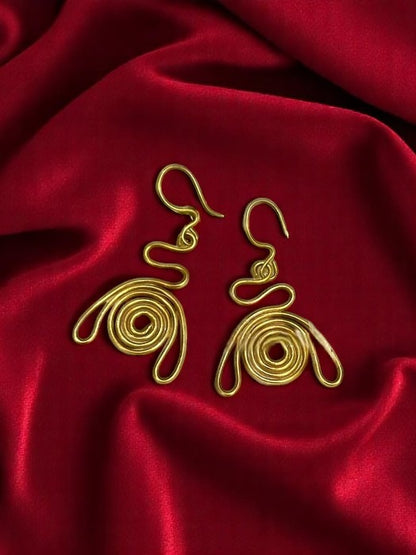 spiral-girl-brass-earrings