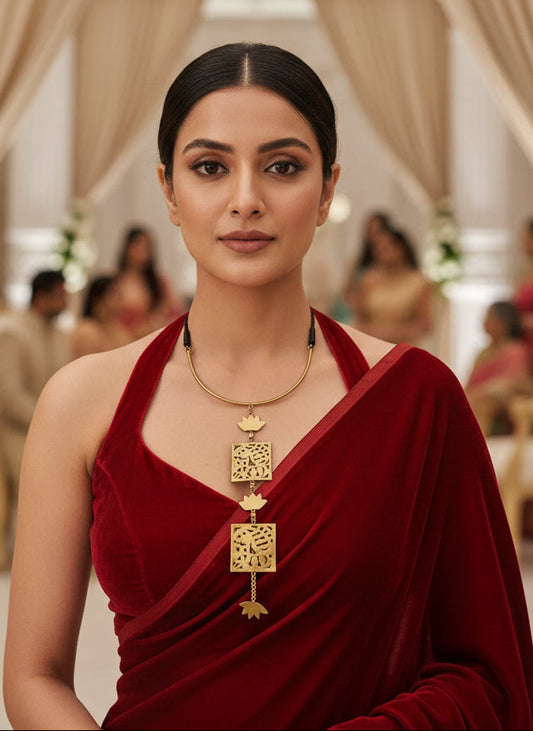 aradhana-cutwork-long-statement-brass-necklace