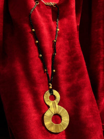 Figure 8 Brass Pendant Chain Necklace