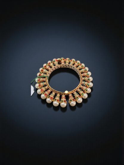 Sangini Statement Kundan Bracelet