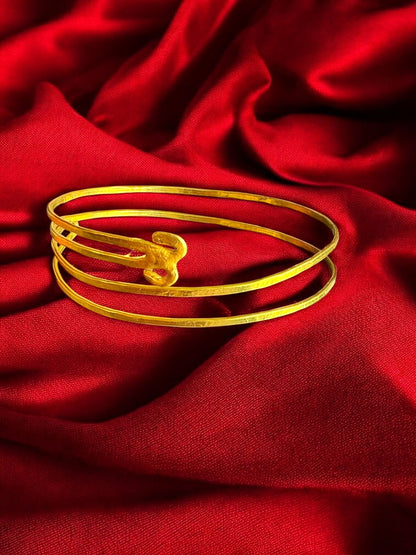 Parallel Universe Brass Arm Cuff