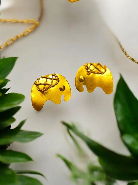 baby-elephant-brass-necklace-set