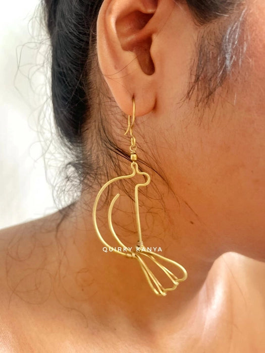 mocking-bird-brass-earrings