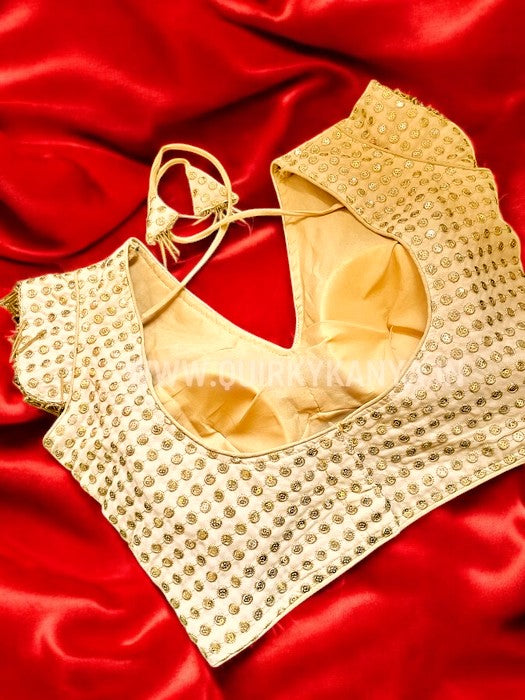 Bling it on Blouse - Golden