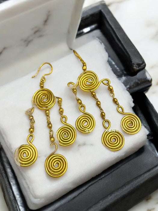 cascading-spirals-brass-earrings