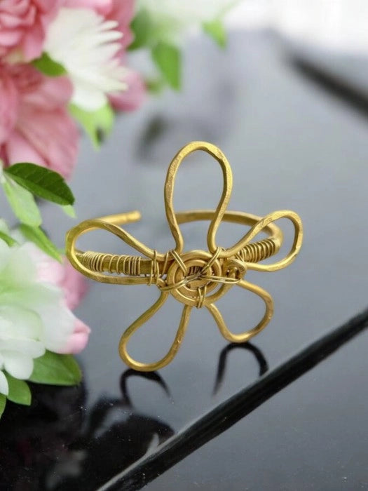 flora-brass-bracelet