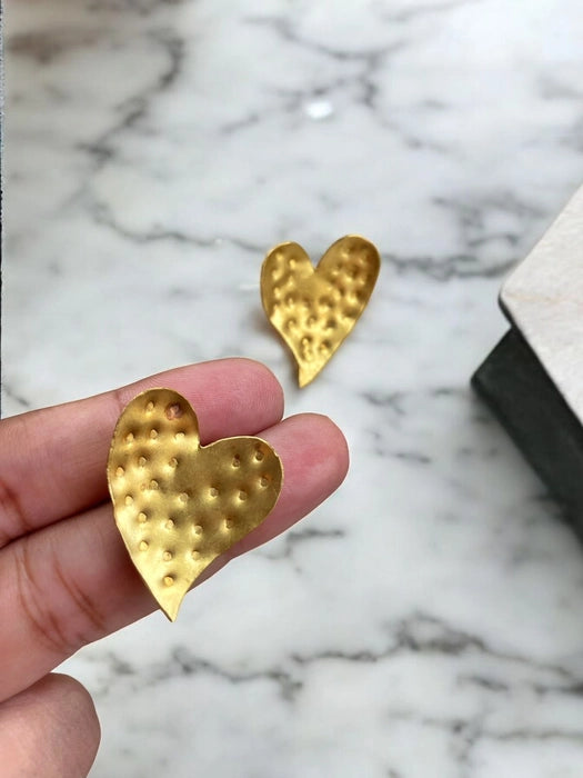 heart-brass-stud-earrings