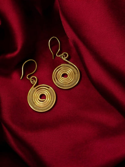 tiny-wired-spiral-brass-earrings