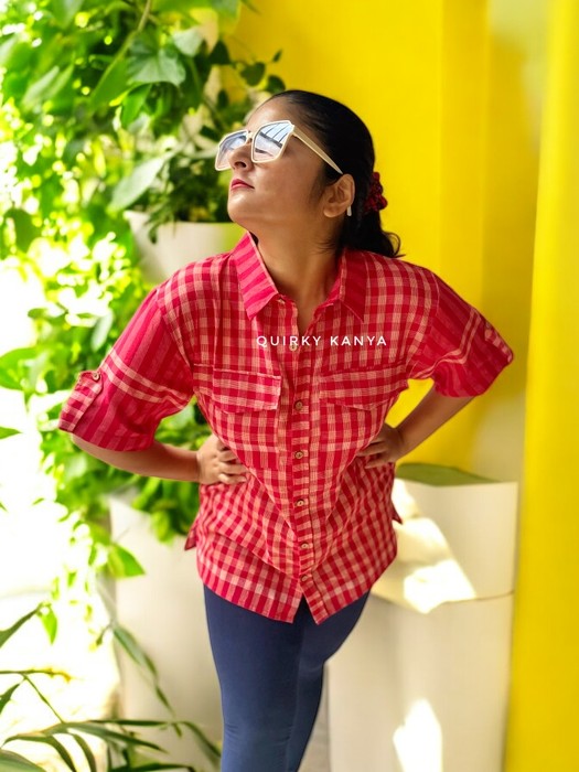 sawariyaa-gamchha-cotton-shirt-red