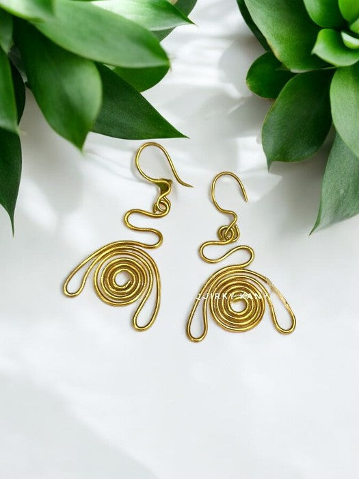 spiral-girl-brass-earrings