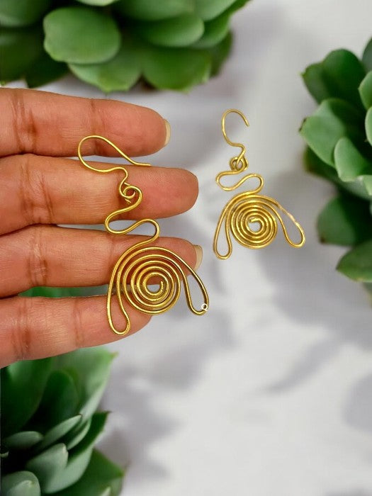 spiral-girl-brass-earrings