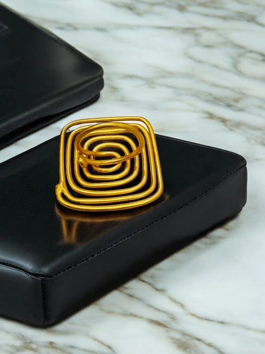 square-spiral-brass-cocktail-ring