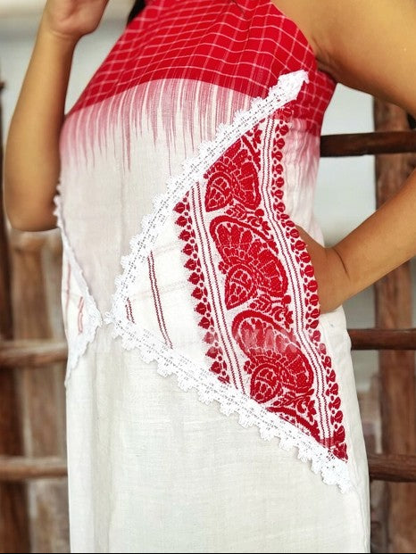 TicTacToe Cotton Sheath Dress