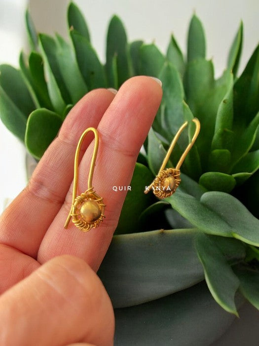 tiny-round-brass-earrings